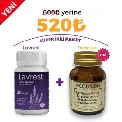 Mısen Naturals Süper İkili Paket (Lavrest & Focuson)