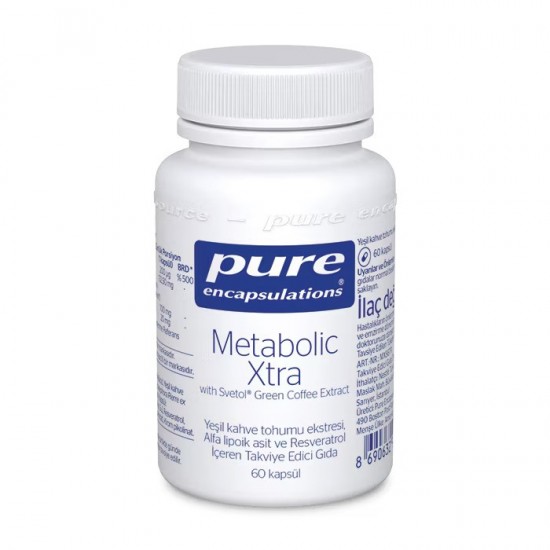 Metabolic Xtra with Green Coffee Extract | Pure Encapsulations® Ürün Görseli