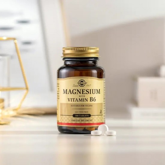 Magnesium with Vitamin B6 Magnesium with Vitamin B6 - Vitaminler