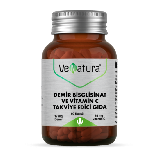 VeNatura Demir Bisglisinat ve Vitamin C VeNatura Demir Bisglisinat ve Vitamin C - Mineraller