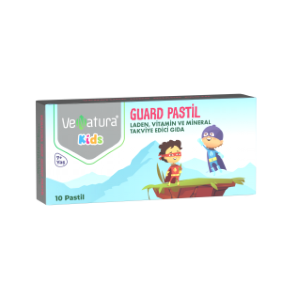 VeNatura Kids Guard Pastil Laden, Vitamin ve Mineral Takviye Edici Gıda VeNatura Kids Guard Pastil Laden, Vitamin ve Mineral Takviye Edici Gıda - Vitamin ve Mineral Takviyeleri