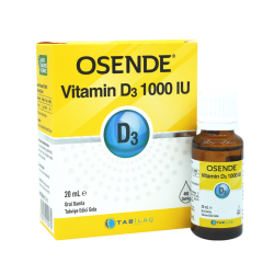 Osende D3 1000 IU Damla Vitamin D3