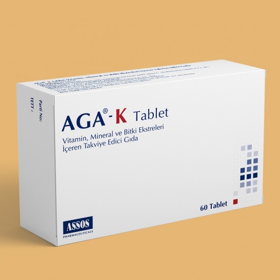 AGA® -K Tablet AGA® -K Tablet - Gıda Takviyeleri Vitaminler