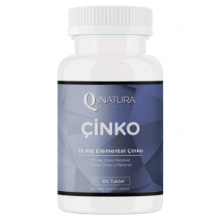 Q Natura Series Çinko - 60 Tablet