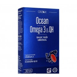 Ocean Omega 3 &amp; QH 30 Softjel Kapsül